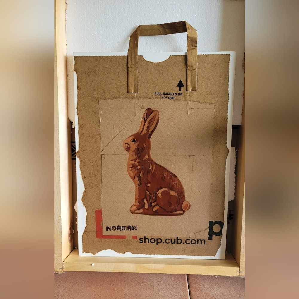 Original Norman Korpi Chocolate Rabbit Series 34 #47
